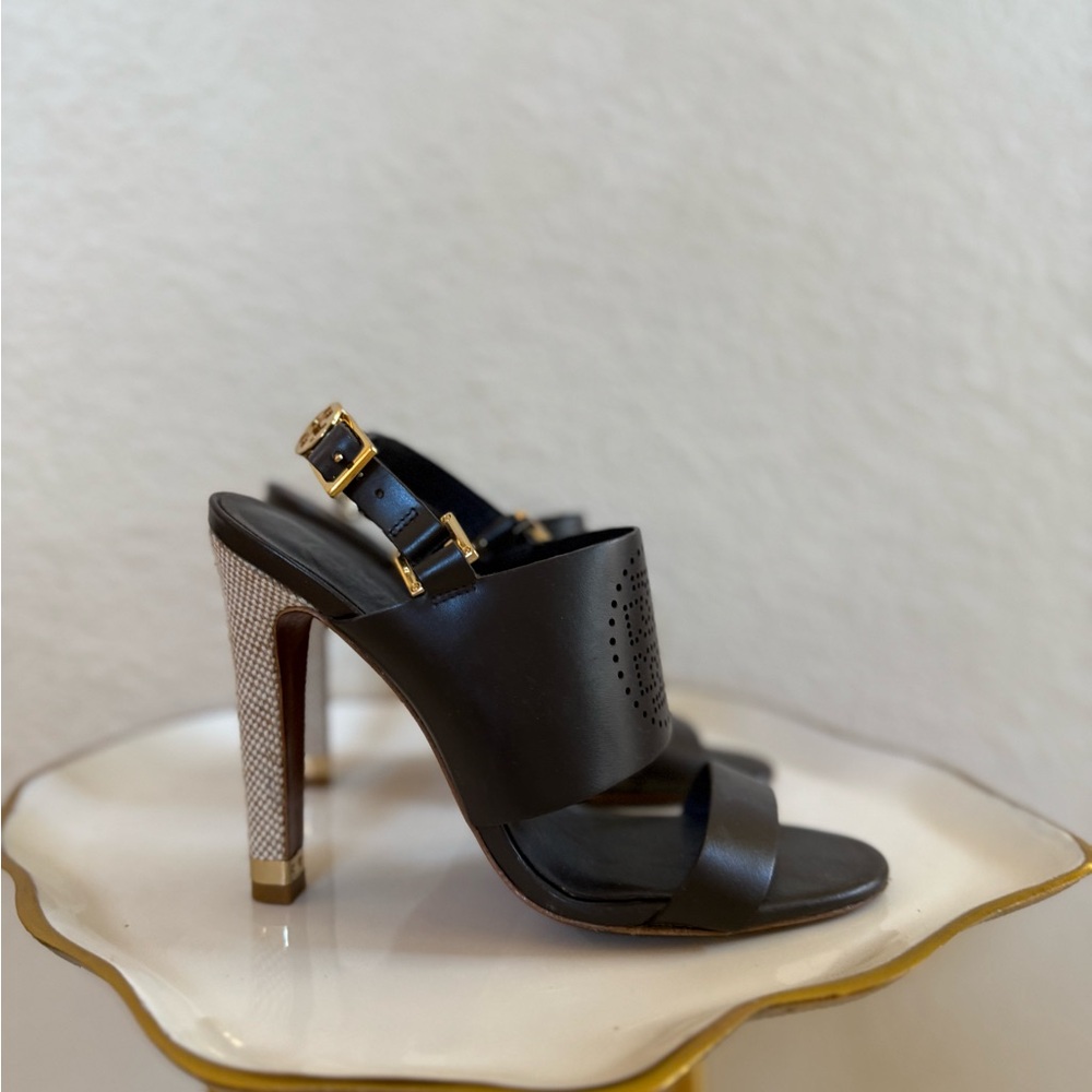 Tory Burch Black Heels Sophisticated Style
